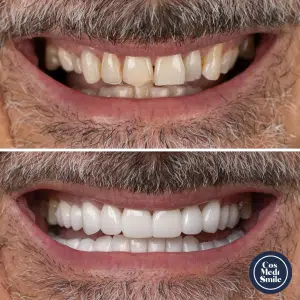 Smile Makeover 73, Dental Crowns